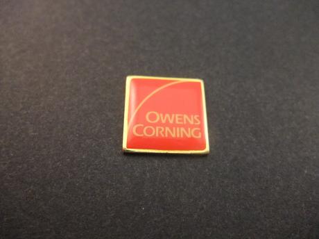 Owens Corning, isolatie, dakbedekking , glasvezelcomposieten ( samenwerkingsverband met Amerikaanse glasblazerijen , Corning Glass Works en Owens-Illinois )